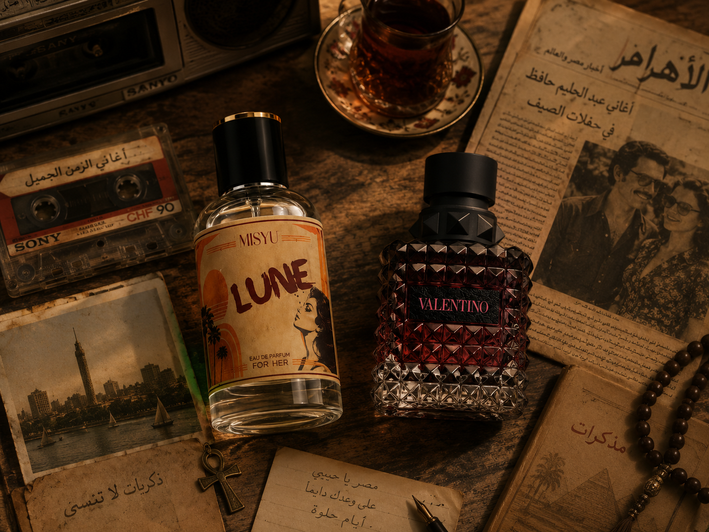 Lune (inspired by Valentino donna born in Roma intense)